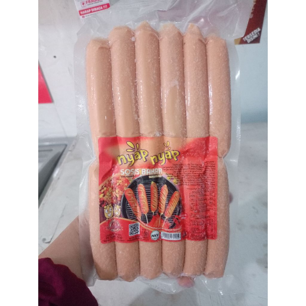 

Sosis bakar Nyap Nyap king isi 12