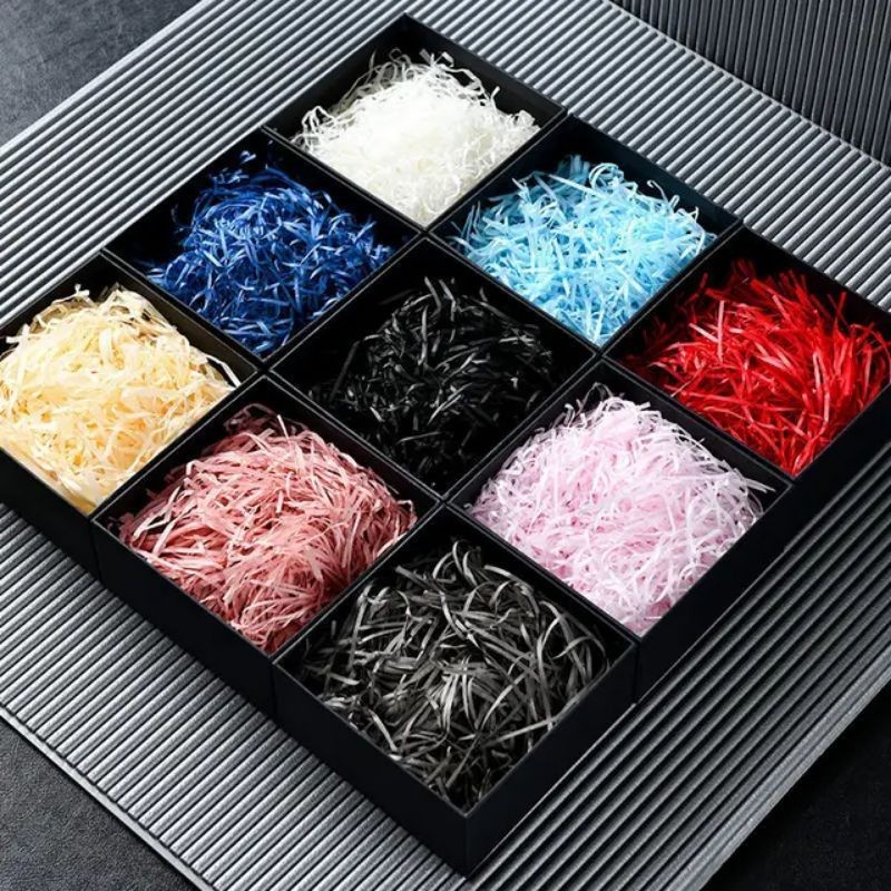 

Kertas Cacah Serut/ Shredded Paper / Kertas isi Gift Box / Hampers / Goodie Bag