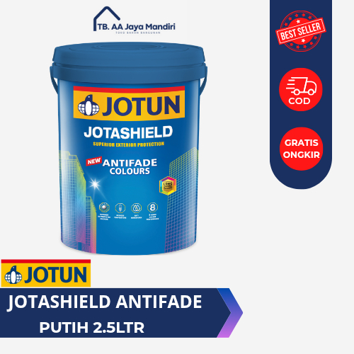 Cat Tembok Eksterior JOTUN JOTASHIELD ANTIFADE COLOURS 2,5 Liter / Cat Jotun