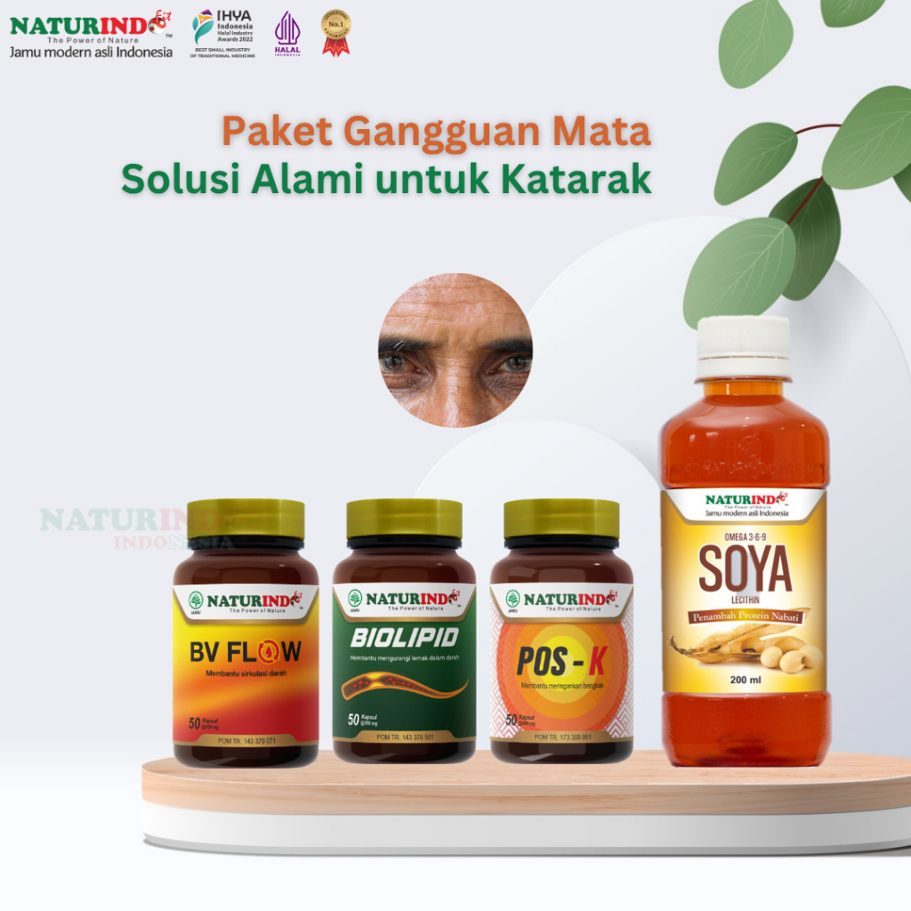

Solusi Alami Atasi Gangguan Mata (Rabun, Glukoma, Katarak, Saraf Mata)