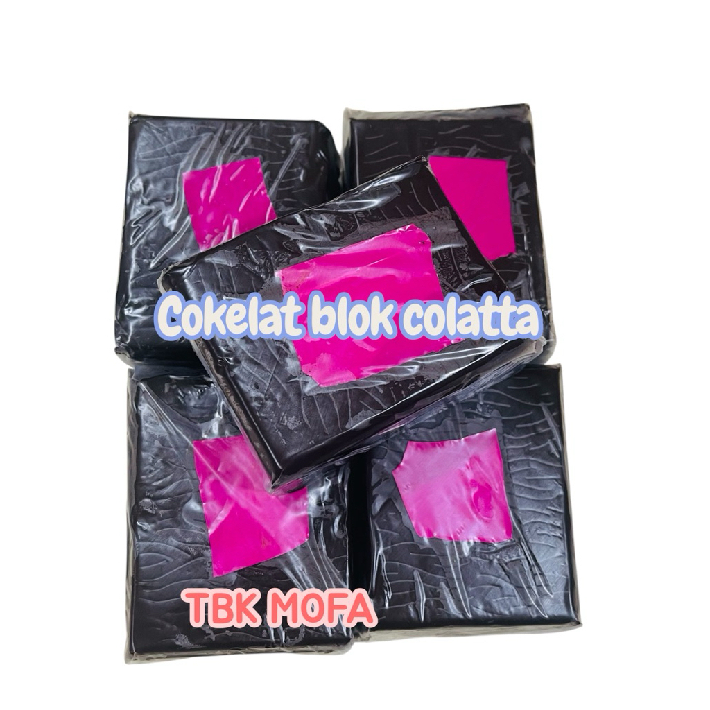 

Cokelat blok colatta, Dark Compound Colatta repack 250gr