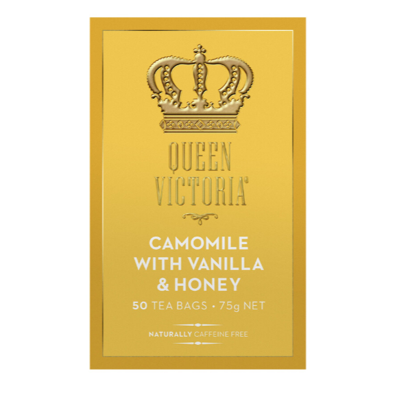 

Queen Victoria Camomile with Vanilla & Honey 50 pack