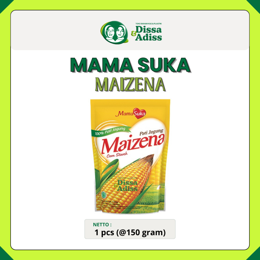 

Tepung Maizena Kemasan 150 gr | Tepung by Mama Suka - Tobaqdissa