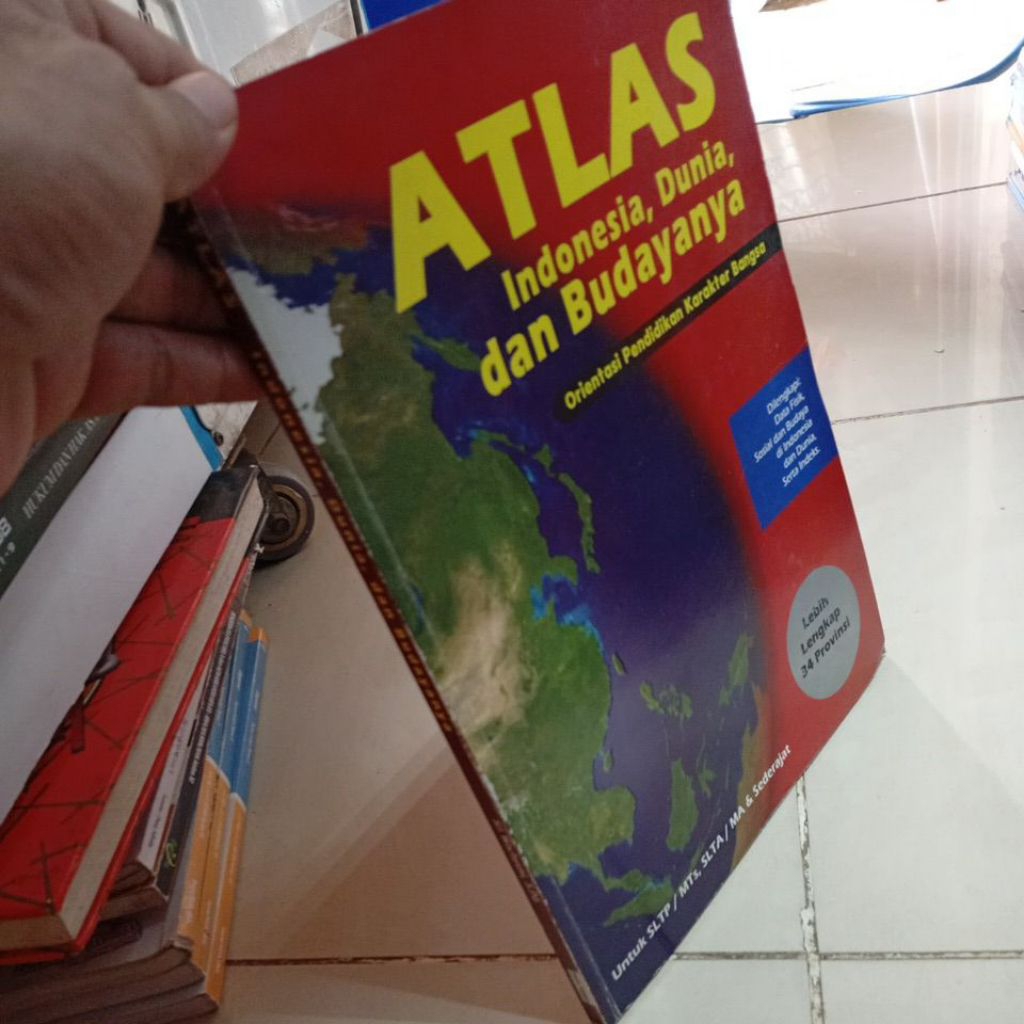 ATLAS Indonesia, Dunia dan Budayanya 34 Provinsi dan Dunia