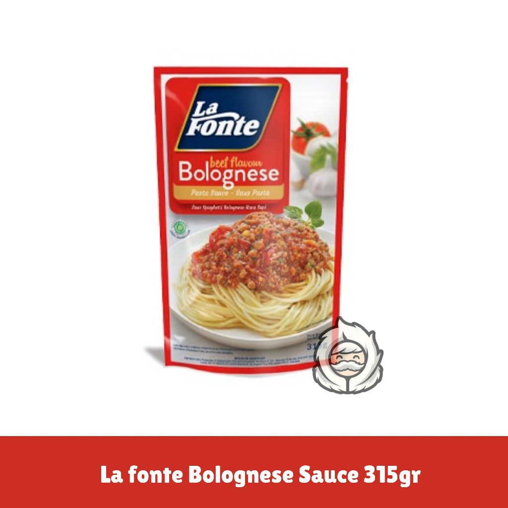 

Saos Bumbu Spaghetti La Fonte Bolognese Beef Flavor 315gr | Lafonte Bolognese Dengan Daging Sapi Di Dalamnya