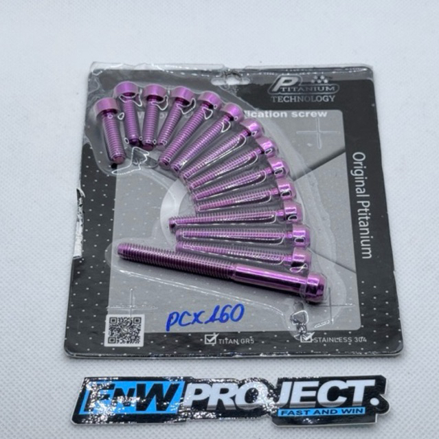 BAUT TITANIUM CVT SET PCX 160