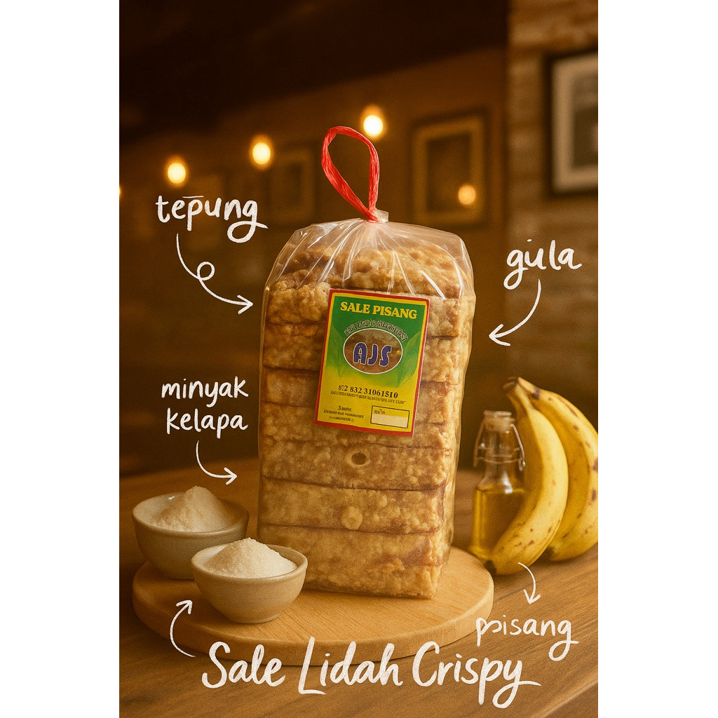 

Sale Lidah Crispy 2kg - 100% homemade Manis Crispy dan yang pasti bikin Nagihh!!!