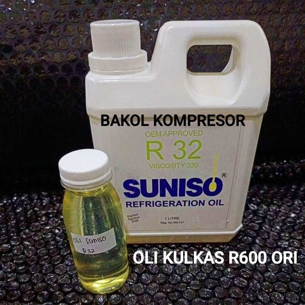 OLI KOMPRESOR R600 PRO UNTUK KULKAS/ FRIZER / LEMARI PENDINGIN dll  KEMASAN ECER 100 ml# OLI KULKAS 