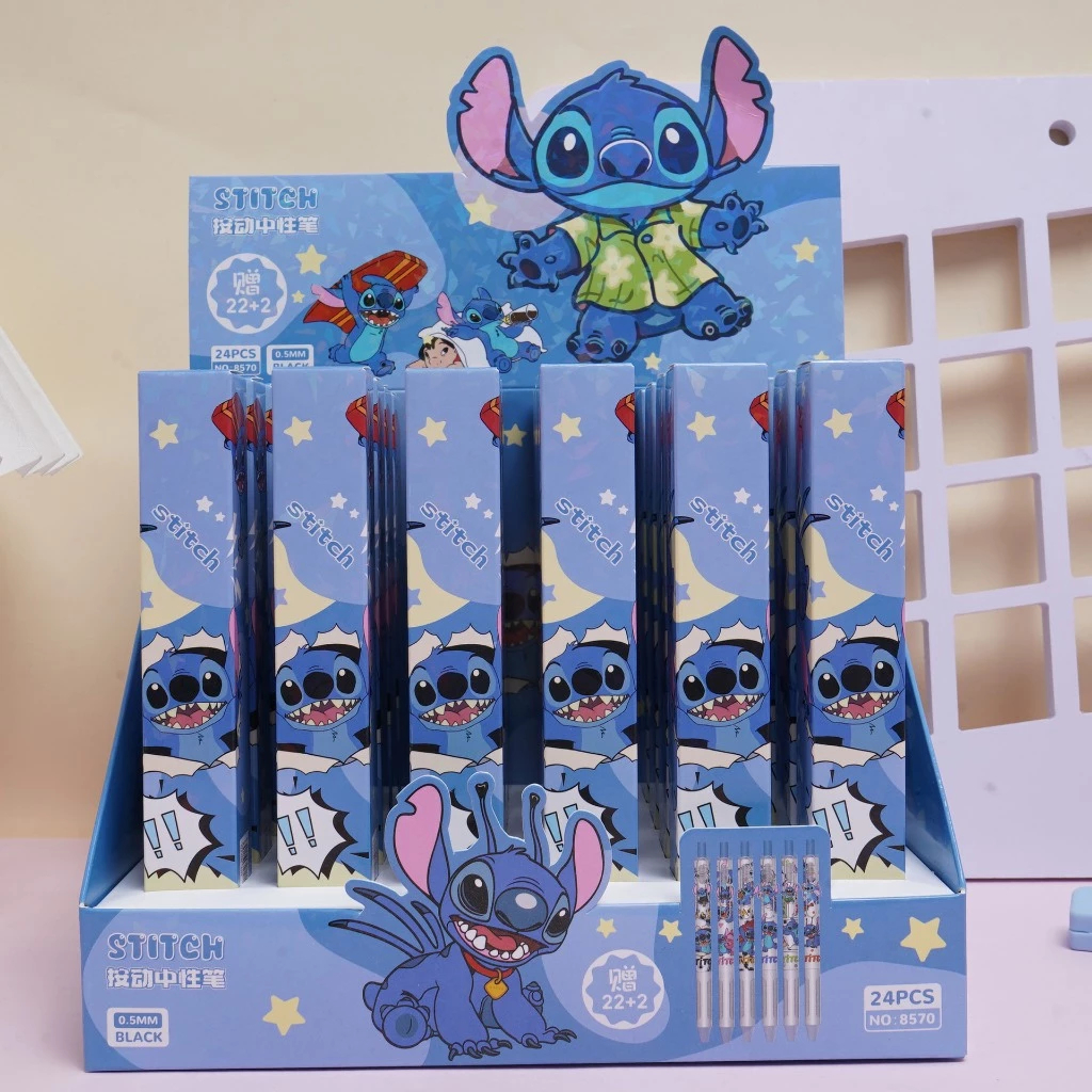 

{Lilo Stitch} Pen Gel Blind Box Lucu Imut Premium Karakter Lilo Stitch No. 8570 by Kakabicam