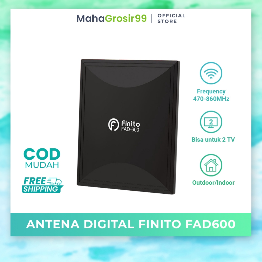 Antena Digital 2 Tv Finito FAD-600 / Adaptor Finito FAD-600 Outdoor&Indoor