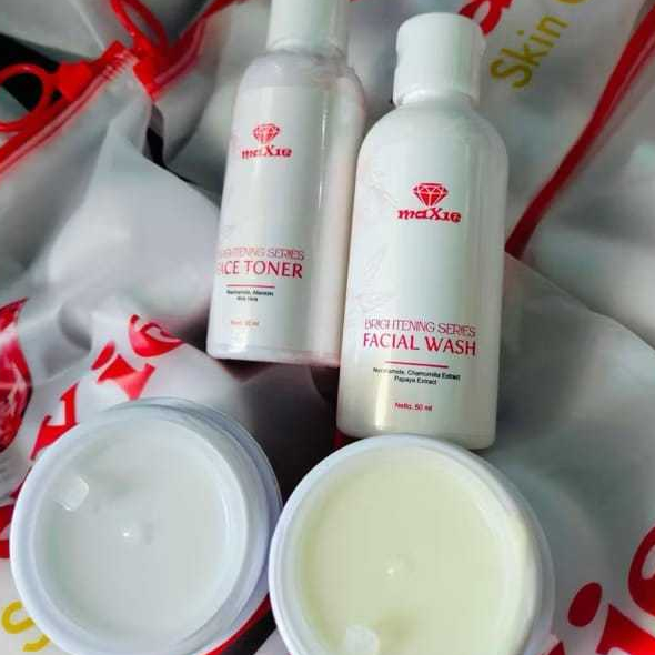 MAXIE GLOW SKINCARE CREAM KEMASAN BARU