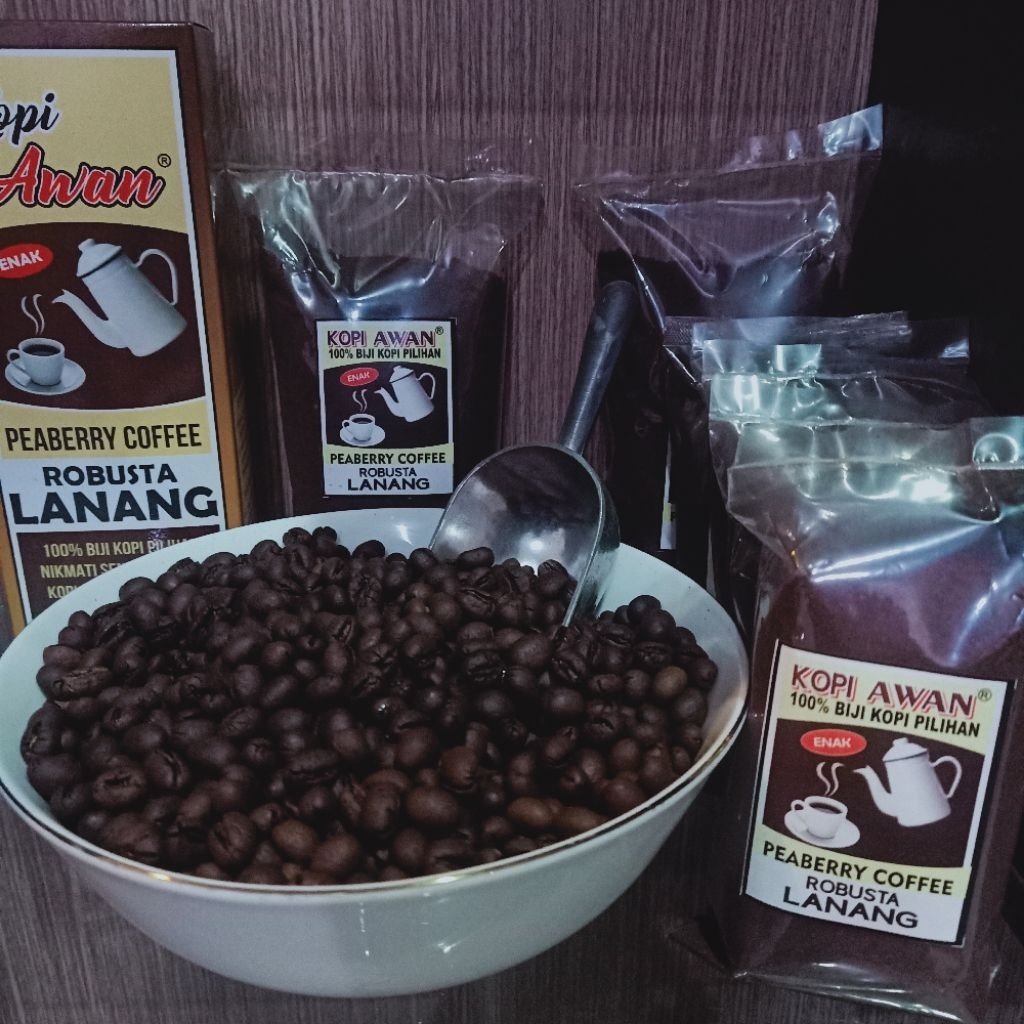 

Kopi Lanang Robusta Dampit Cap Awan 100 gr