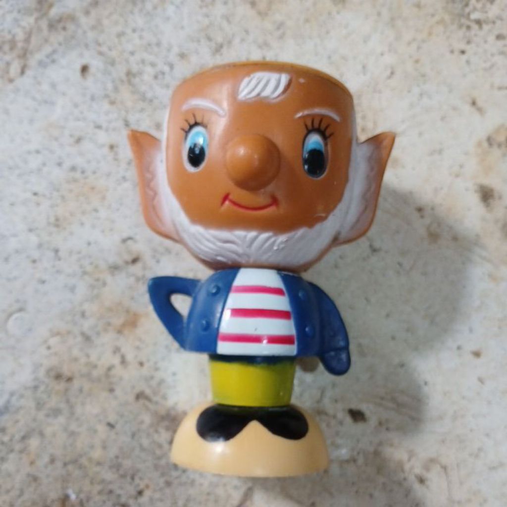 1960s vintage noddy enid blyton big ears egg cup preloved