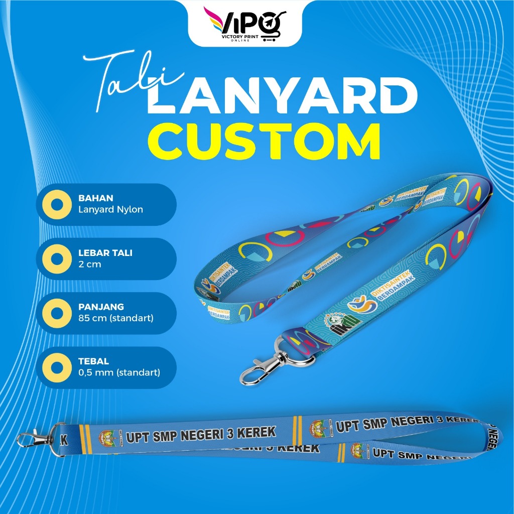 

Lanyard kalung / Tali ID Card Lanyard