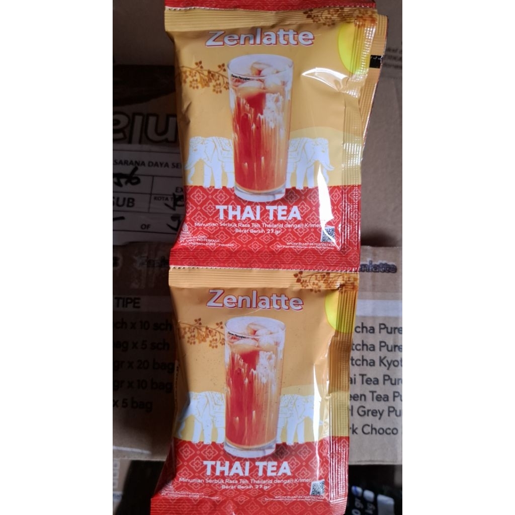 

ZENLATTE THAI TEA 10 Pcs