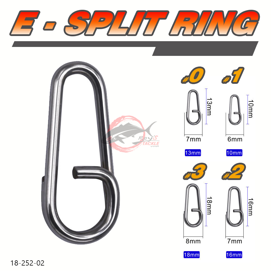 E-SPLIT RING / EGG SPLIT RING / SPLIT RING OVAL