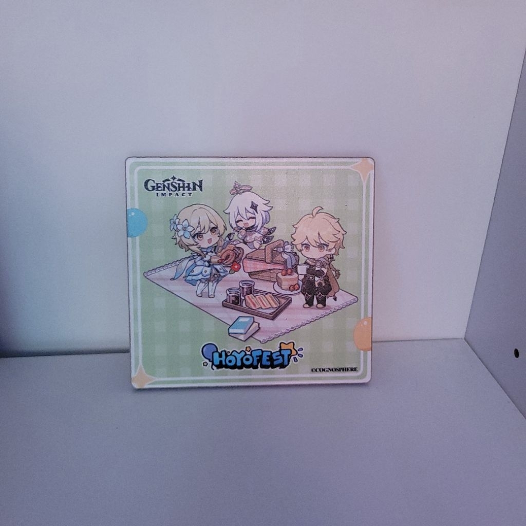 Coaster Genshin Hoyofest