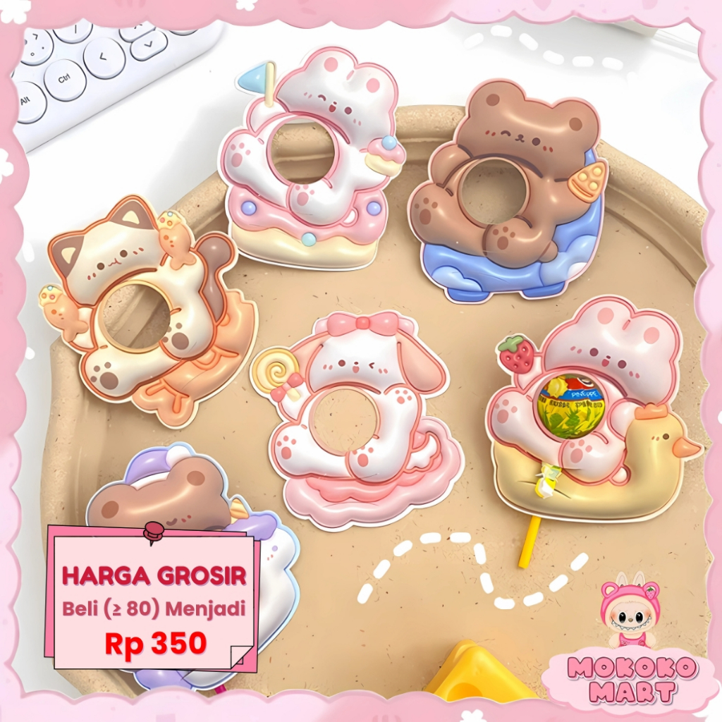 

MM Kertas Sampul Permen Kertas Permen / Sampul Permen Tempat Permen Lucu Greeting Card Lollipop ST23