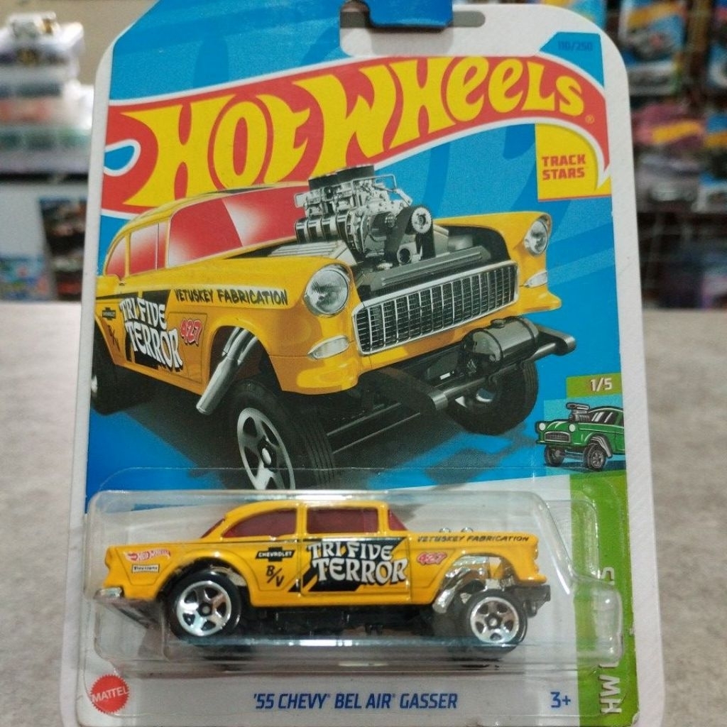 hotwheels '55 CHEVY BEL AIR GASSER