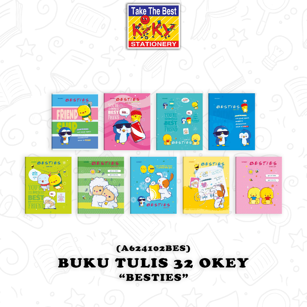 

OKEY Buku Tulis 32 Lembar - 10 Buku