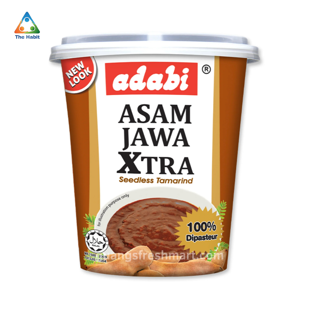 

(The Habit) Adabi Asam Jawa Xtra 200g