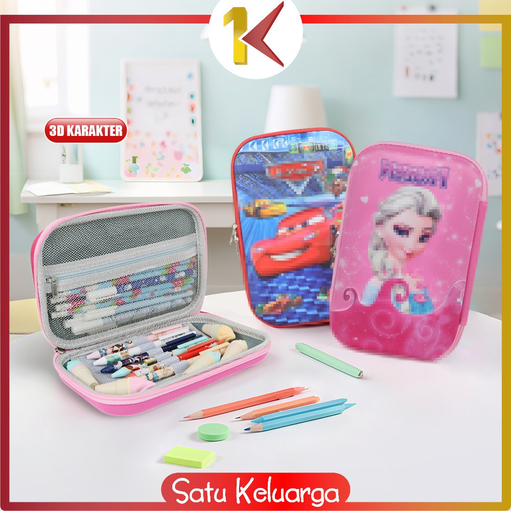 

SK-A82 Kotak Pensil 3D Karakter Kartun Lucu / Tempat Pensil Anak Sekolah / Kotak Pensil Besar Pencil Case Cartoon / Tempat Pinsil Kotak Besar Alat Tulis Import