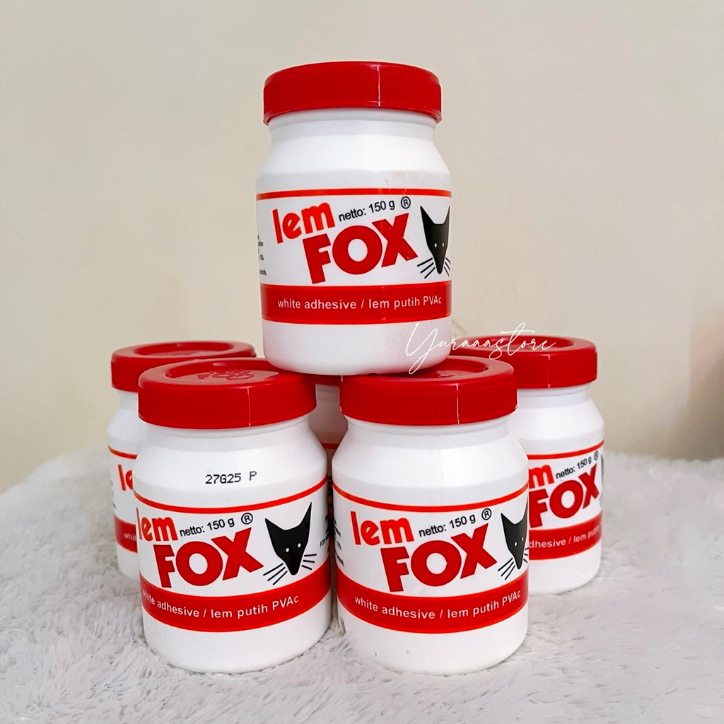 

LEM FOX 150 gr / LEM PUTIH SERBAGUNA
