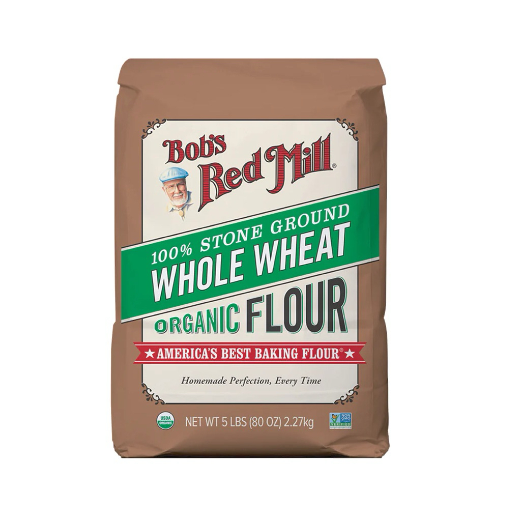 Bob's Red Mill Organic Whole Wheat Flour 2,27 kg