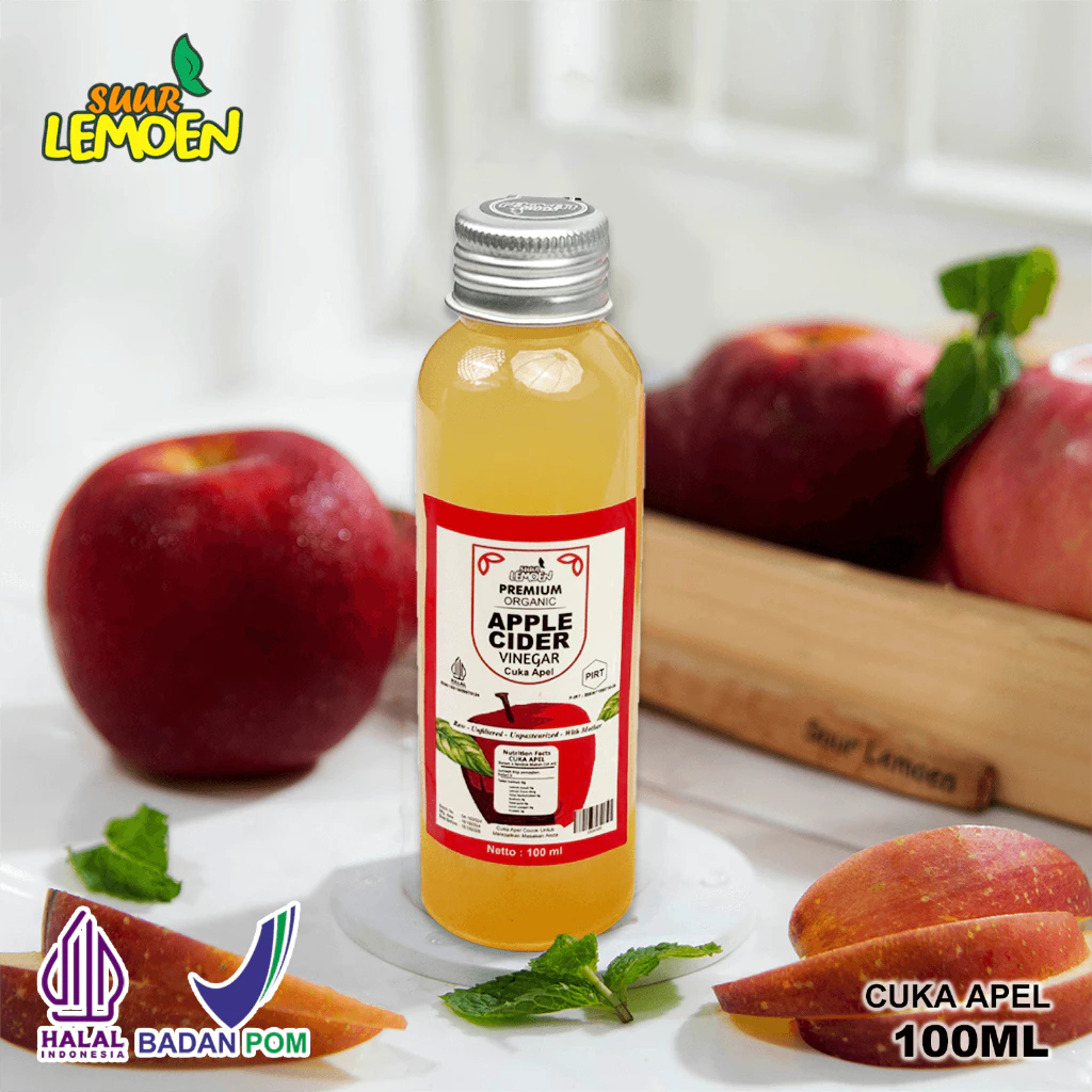

Suur Lemoen Cuka Apel Vinegar With Mother 100 ml Botol Original Untuk Kesehatan