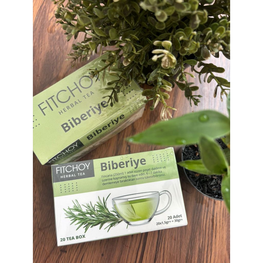 

FITCHOY Herbal Tea Biberiye – Teh Herbal Rosemary 20 Kantong – Menyegarkan & Menenangkan