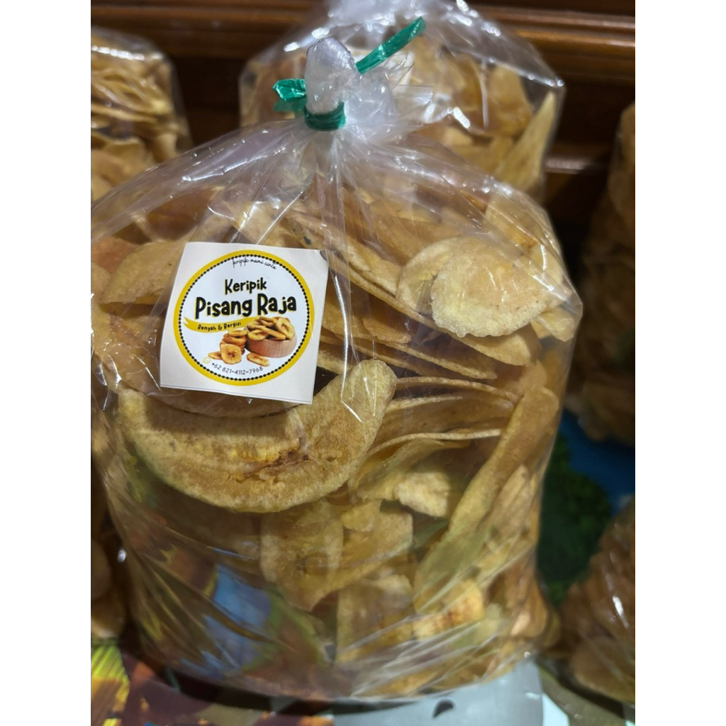 

kripik pisang Raja Manis 1 kg