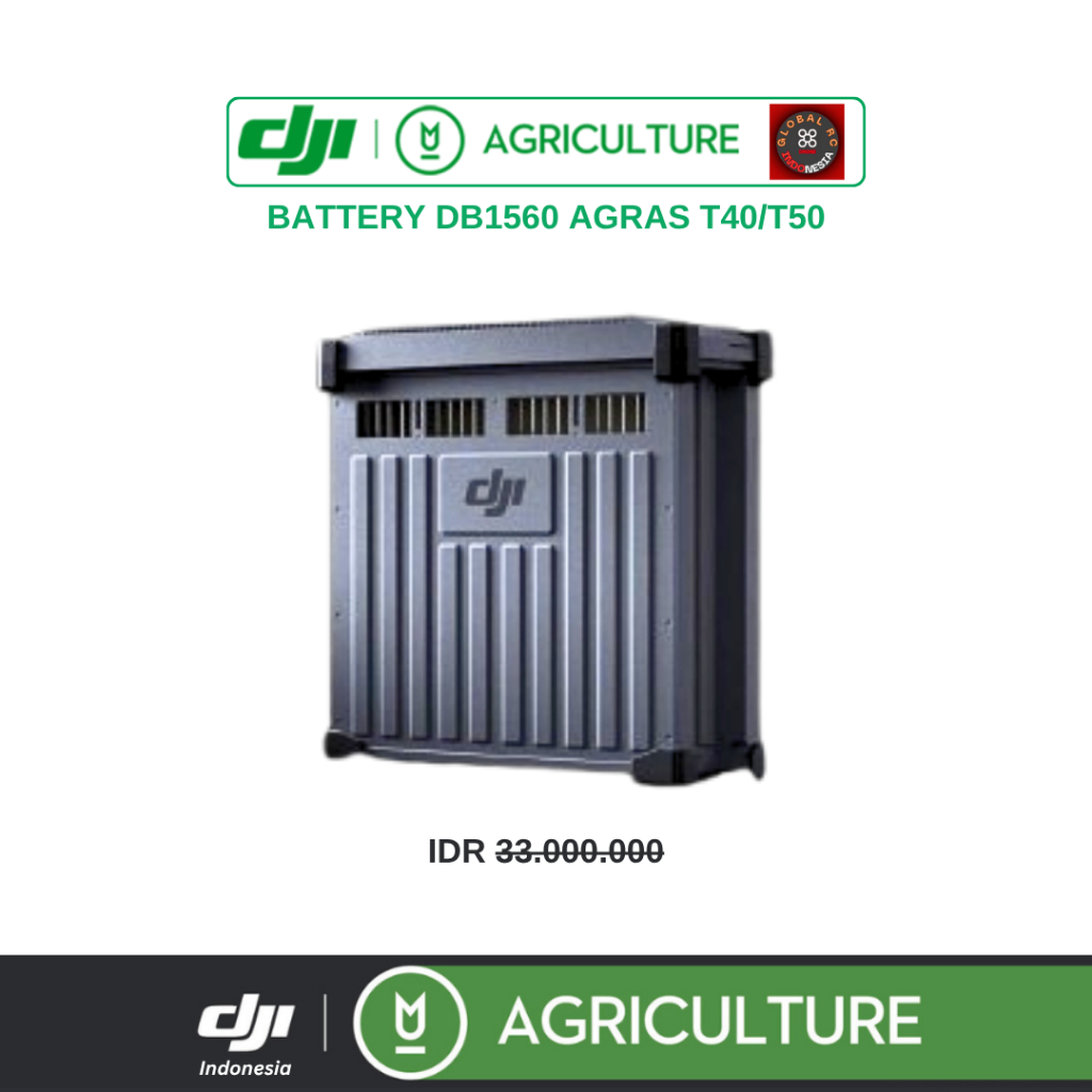 Battery Dji Agras T40 Original for Drone Pertanian Semprot Hama