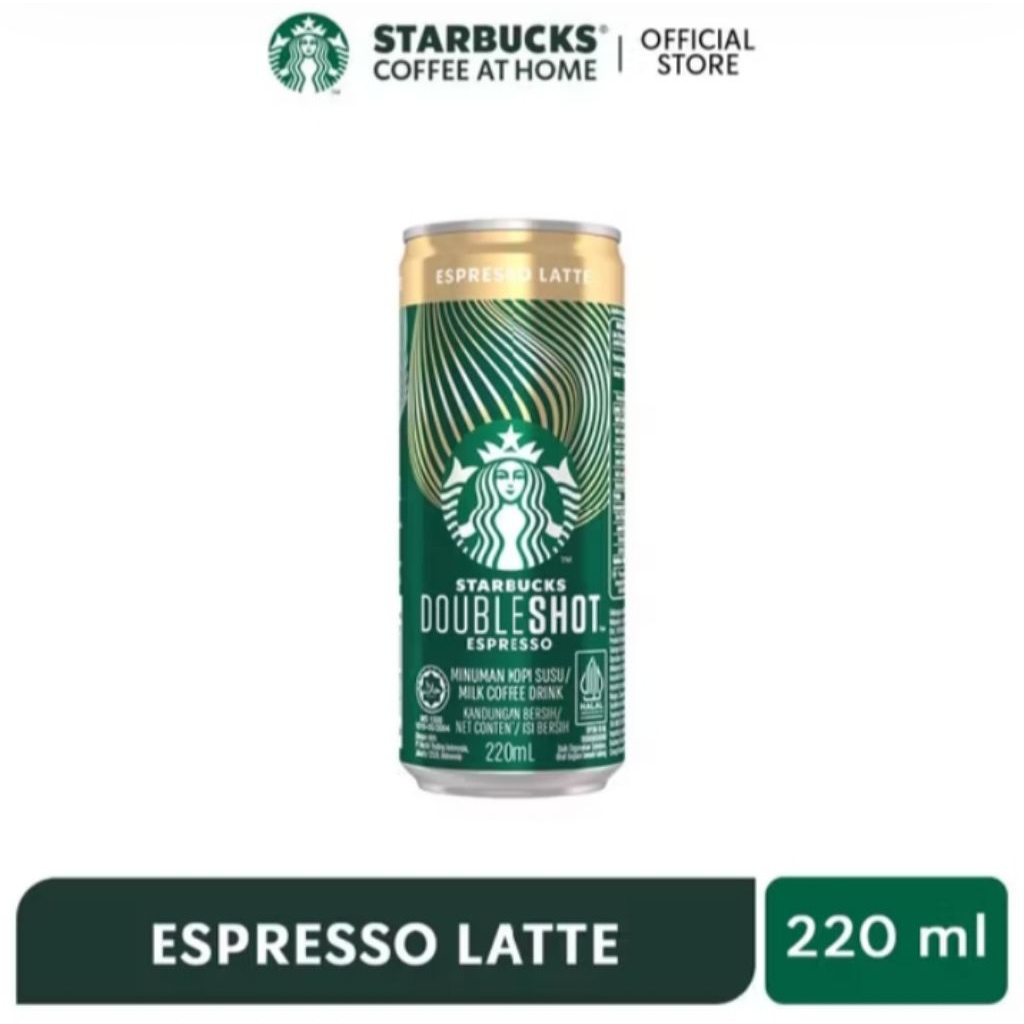 

minuman kopi kalengan Starbucks Doubleshot Espresso Caramel