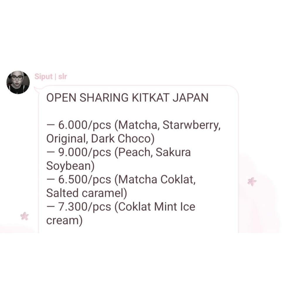 

SHARING KITKAT JAPAN
