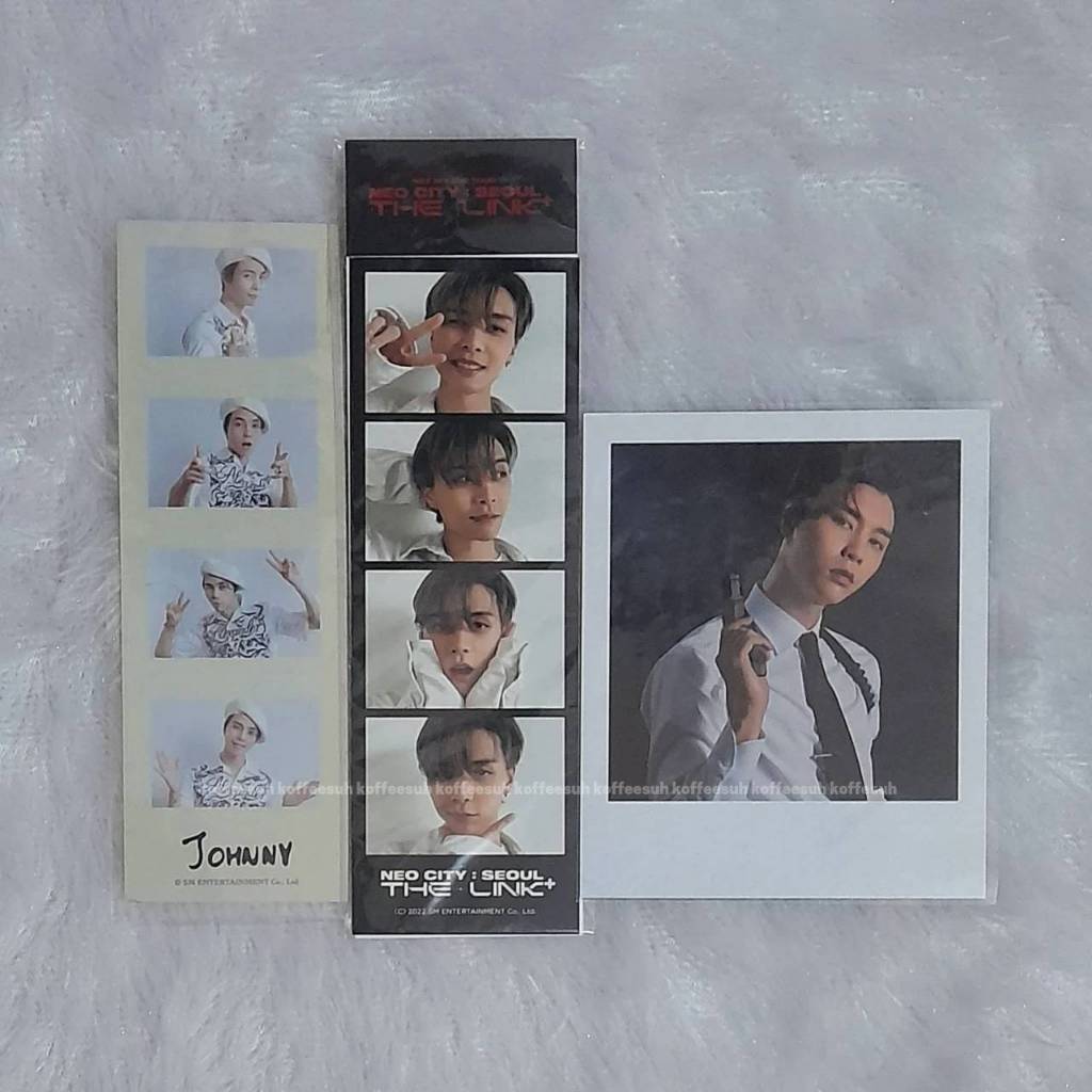 [READ DESC] NCT 127 Johnny Polaroid Season Greeting Photopack SG21 dan Photostrip SG23 The Link Offi