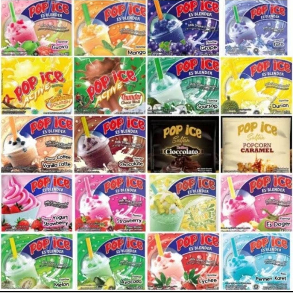 

Pop ice renteng /pop ice es blender