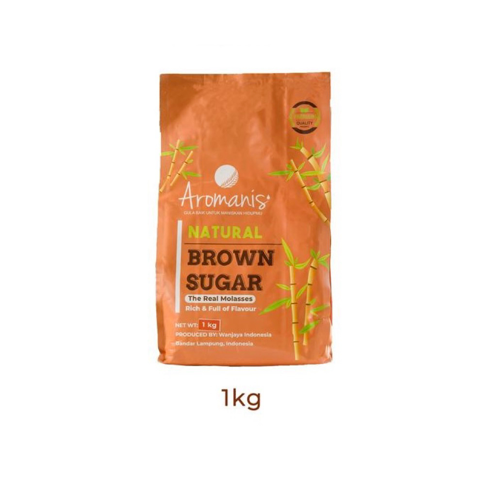 

Brown Sugar Aromanis 1 Kg / Gula Molases Aromanis 1 Kg
