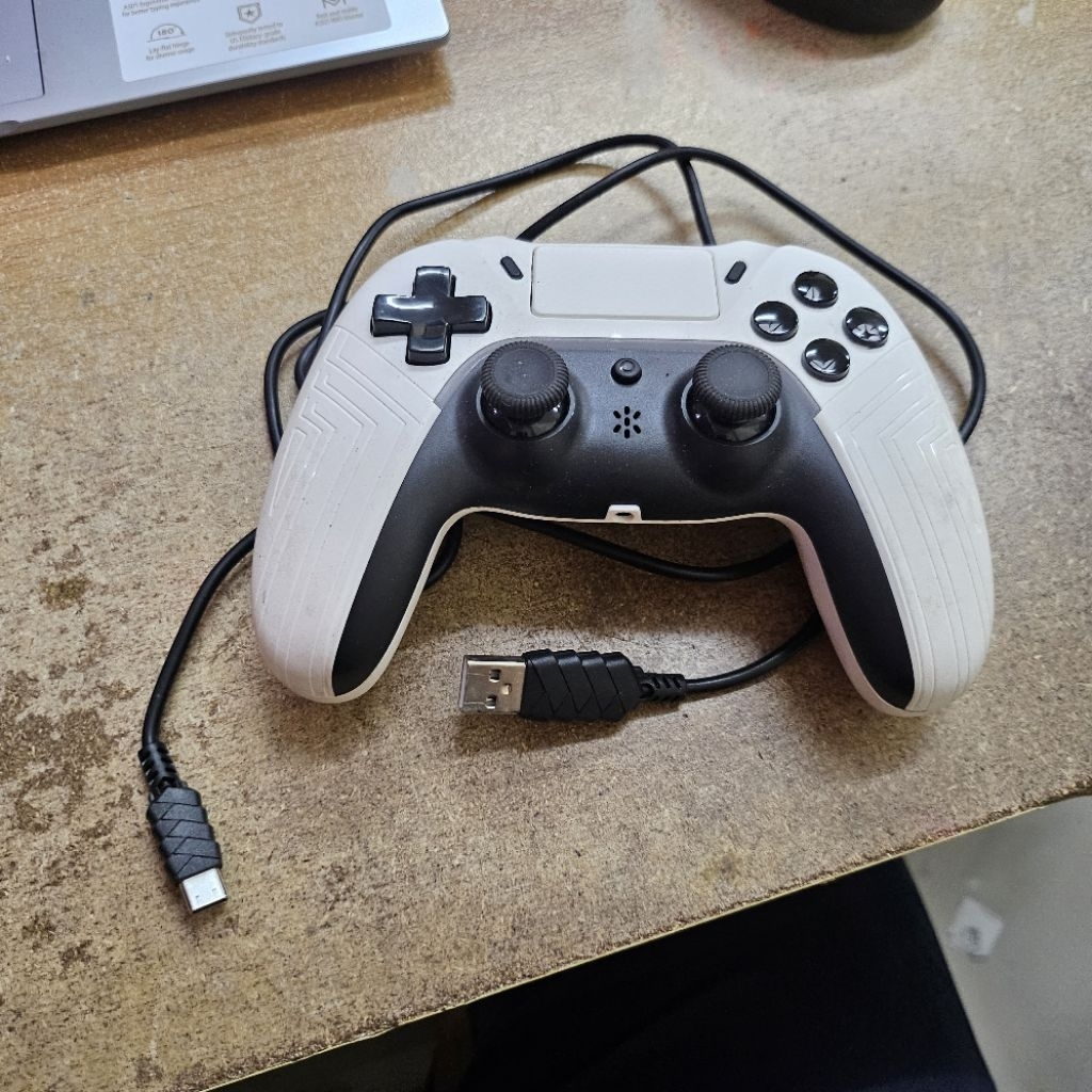 rexus gx300 gamepad wireless bluetooh second normal