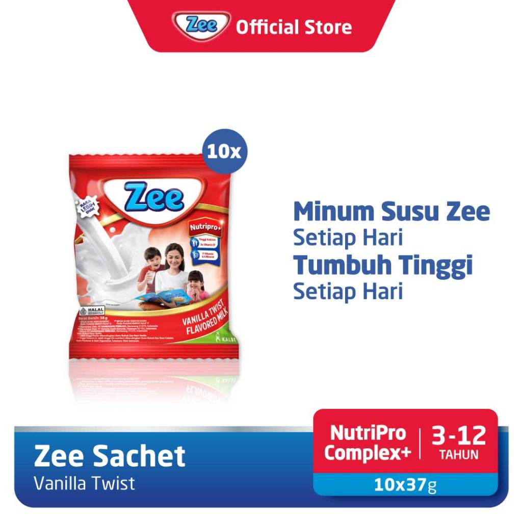 

Zee Sachet Vanilla Twist 37gr x 10 Pcs