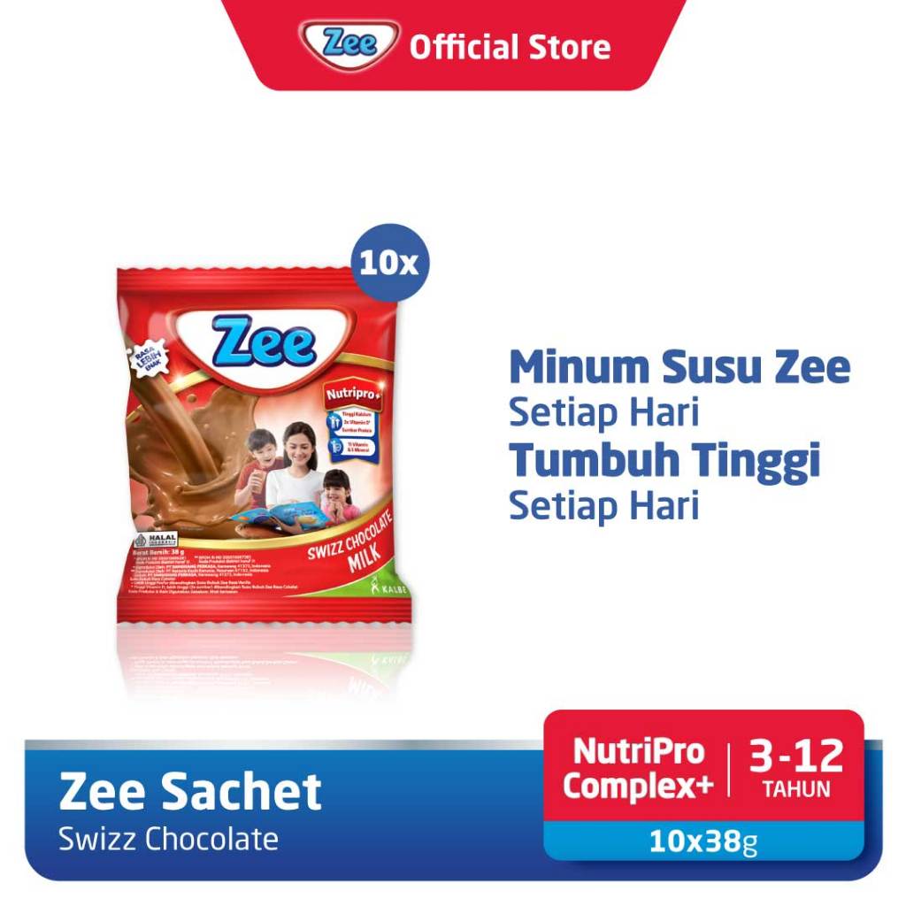 

Zee Sachet Swizz Chocolate 38gr x 10 Pcs