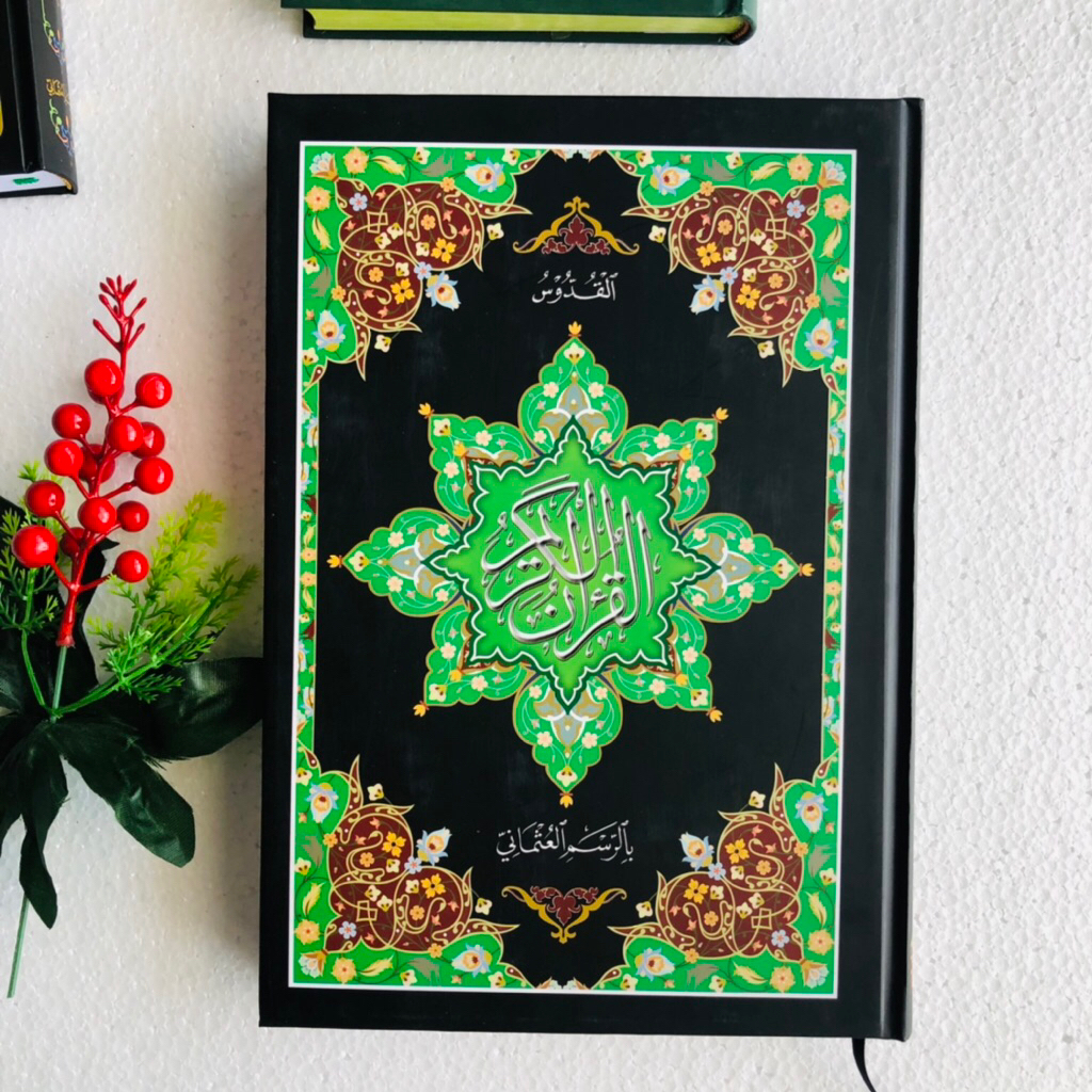 Al quran alqudus besar ukuran A4  hardcover waqof ibtida’