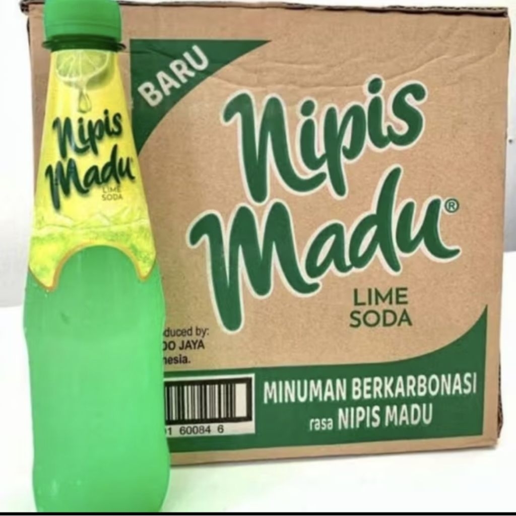 

Nipis Madu Lime soda 300ml 1 dus isi 12 botol