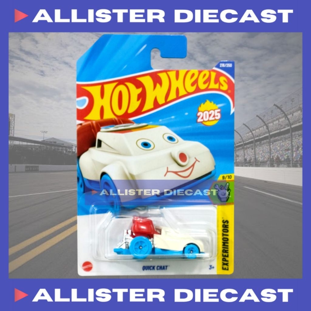 Hot Wheels Quick Chat Putih Hotwheels Quick Chat White HW Experimotors Hotwheels Lot L 2025