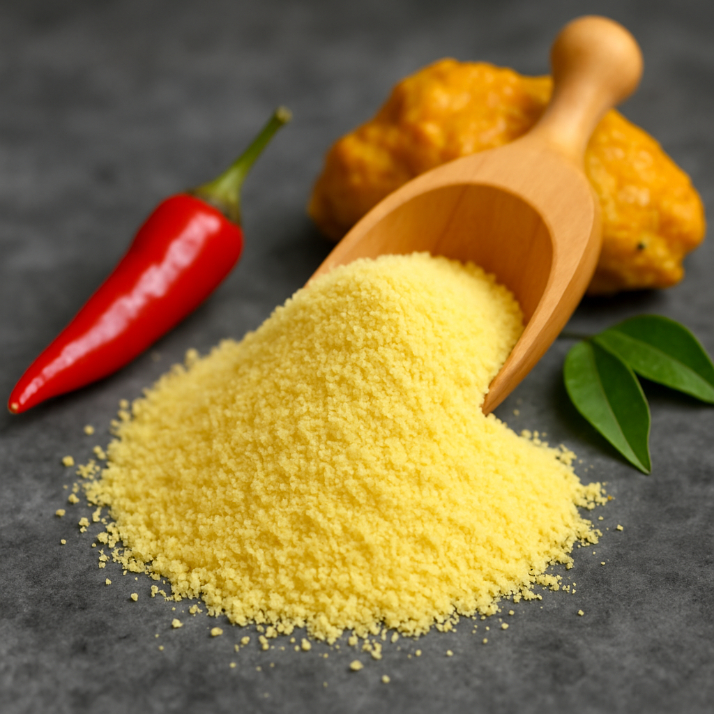 

Bubuk Tabur Instan Rasa Kari Ayam Pedas 1 Kilogram Bumbu Masak Serbaguna Hot Spicy chicken Curry Seasoning Powder 1 Kg Instan Kiloan Enak Murah Halal Penyedap Rempah Spices Masakan Bahan Siap Pakai