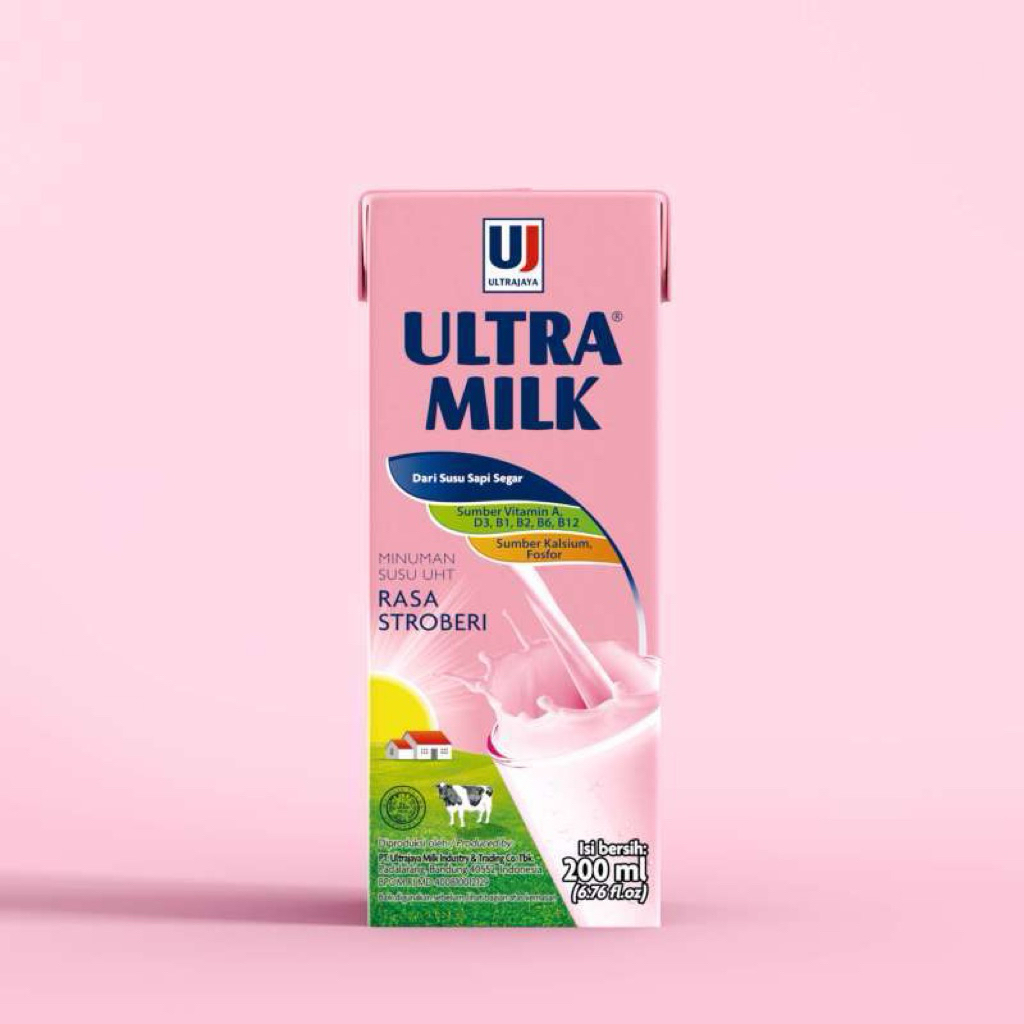 

Ultra Milk UHT Stroberi 200ml - 1 Karton (24 pcs)