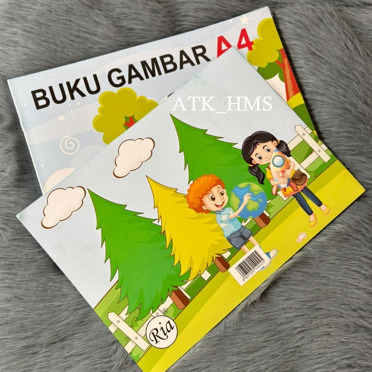 

Drawing Book / Buku Gambar A4 Ria