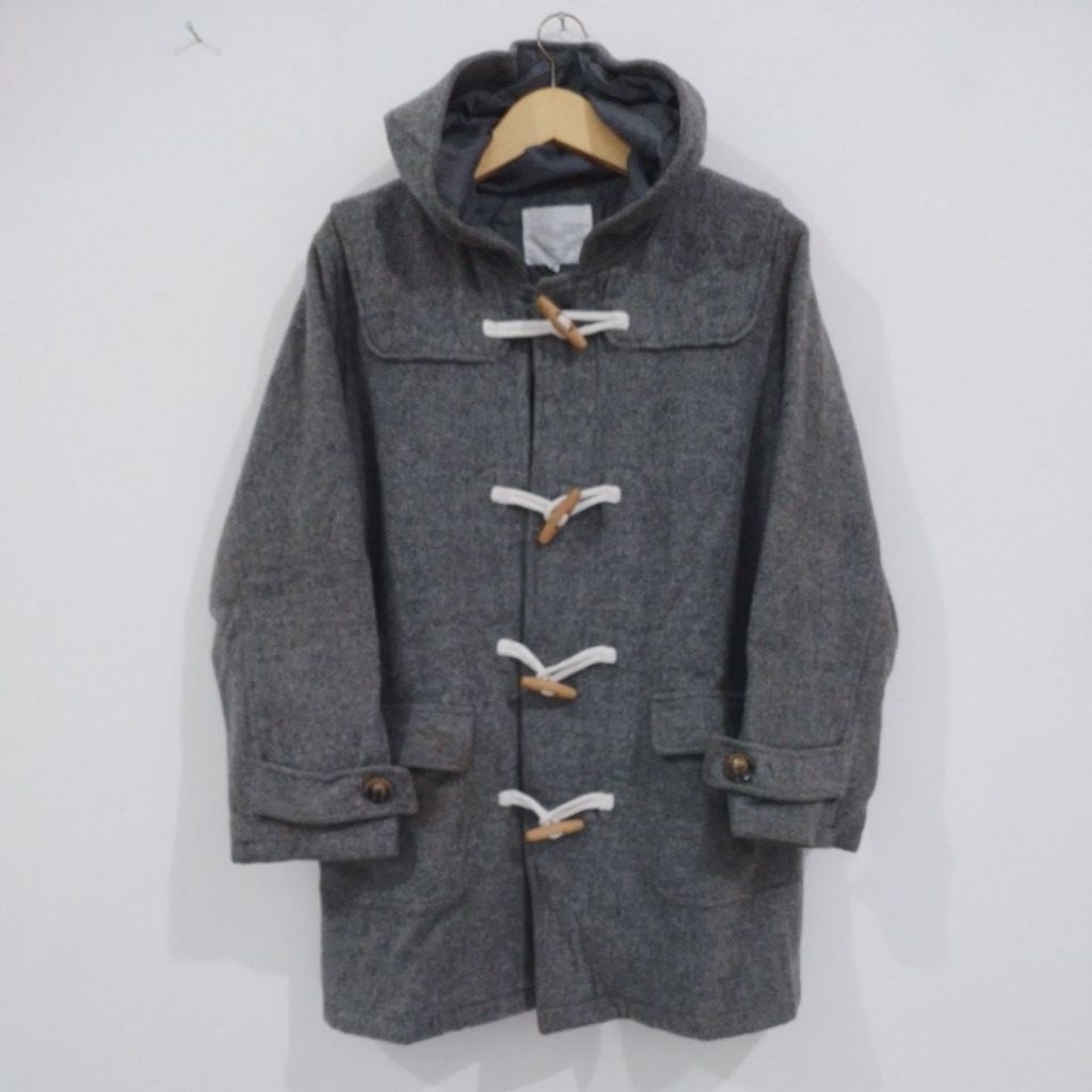[PRELOVED] Coat Wool Kimtan Gray