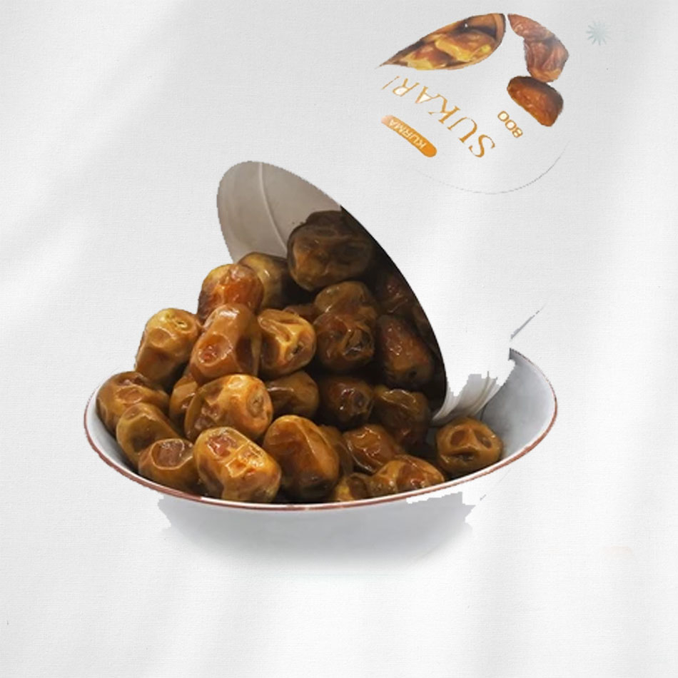 

Kurma Sukari / Kurma Raja / Jual kurma sukari ember / Kurma Sukari Ember 850 Gram - SUKARI