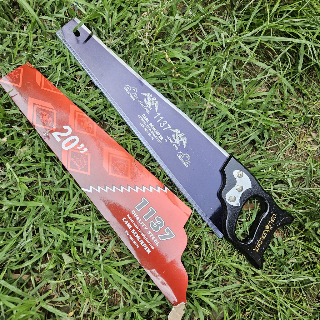 Gergaji Kayu Cap Mata Schlieper Carl 20" Tajam Dan Siap Pakai Gergaji Potong Cap Mata / Gergaji Kayu