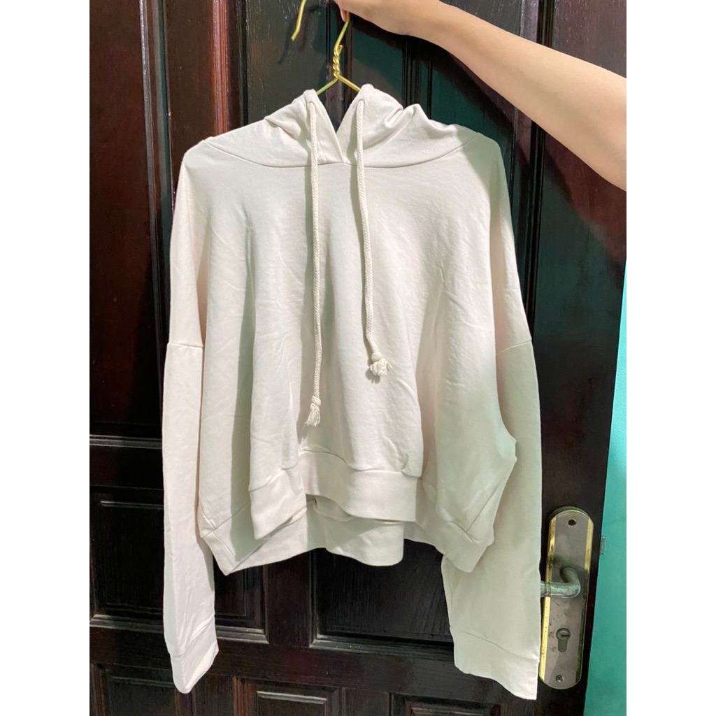 PRELOVED hoodie colorbox crop